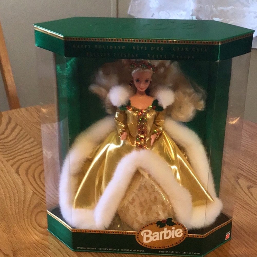 Happy Holidays Barbie Canadian/French edition 1994